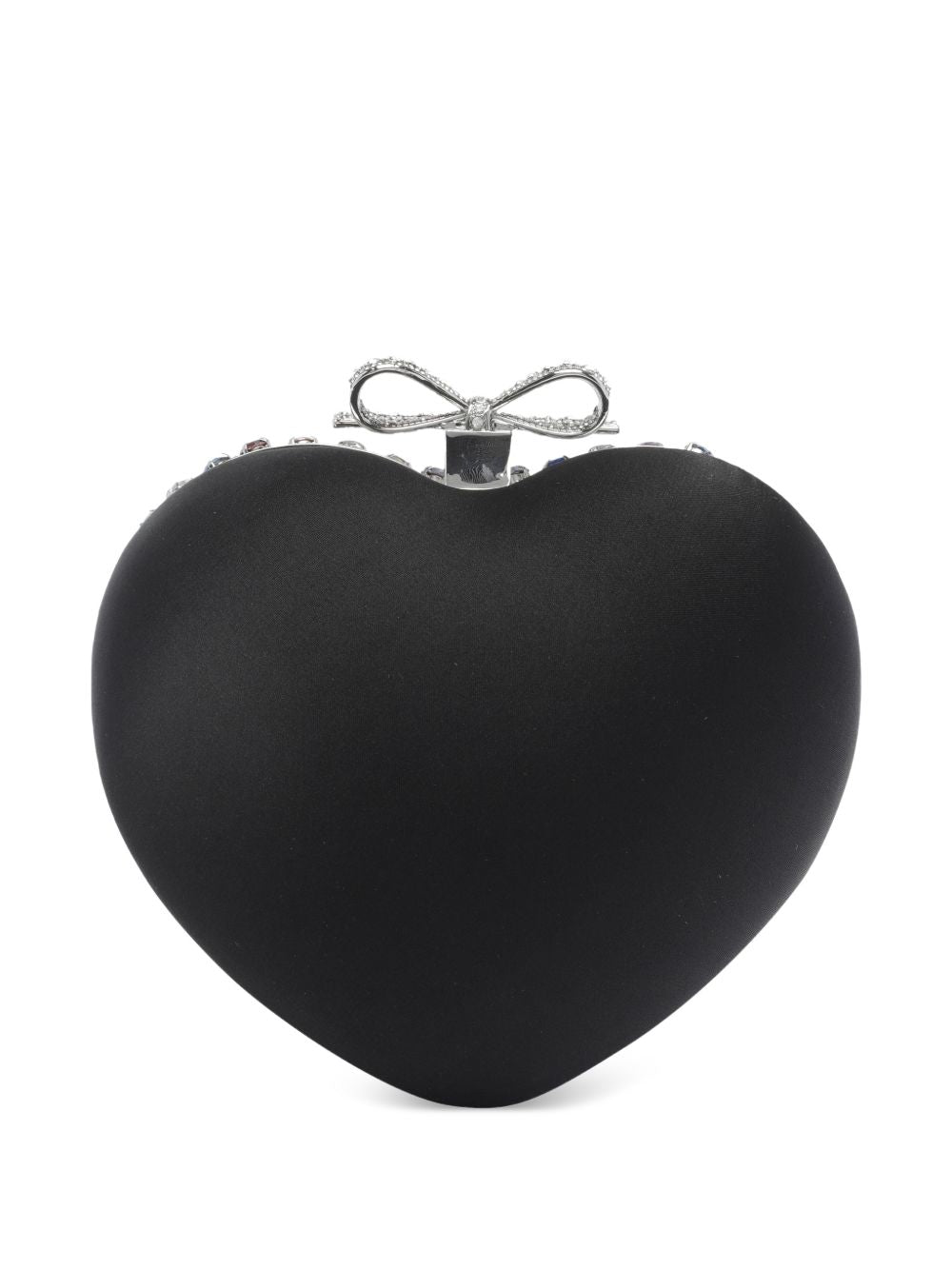Clutch a cuore in nero Self-Portrait - donna 