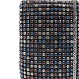 Borsa mini con cristalli in nero Self-Portrait - donna 