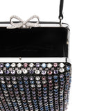 Borsa mini con cristalli in nero Self-Portrait - donna 