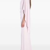 Abito lungo asimmetrico in rosa Self-Portrait - donna 