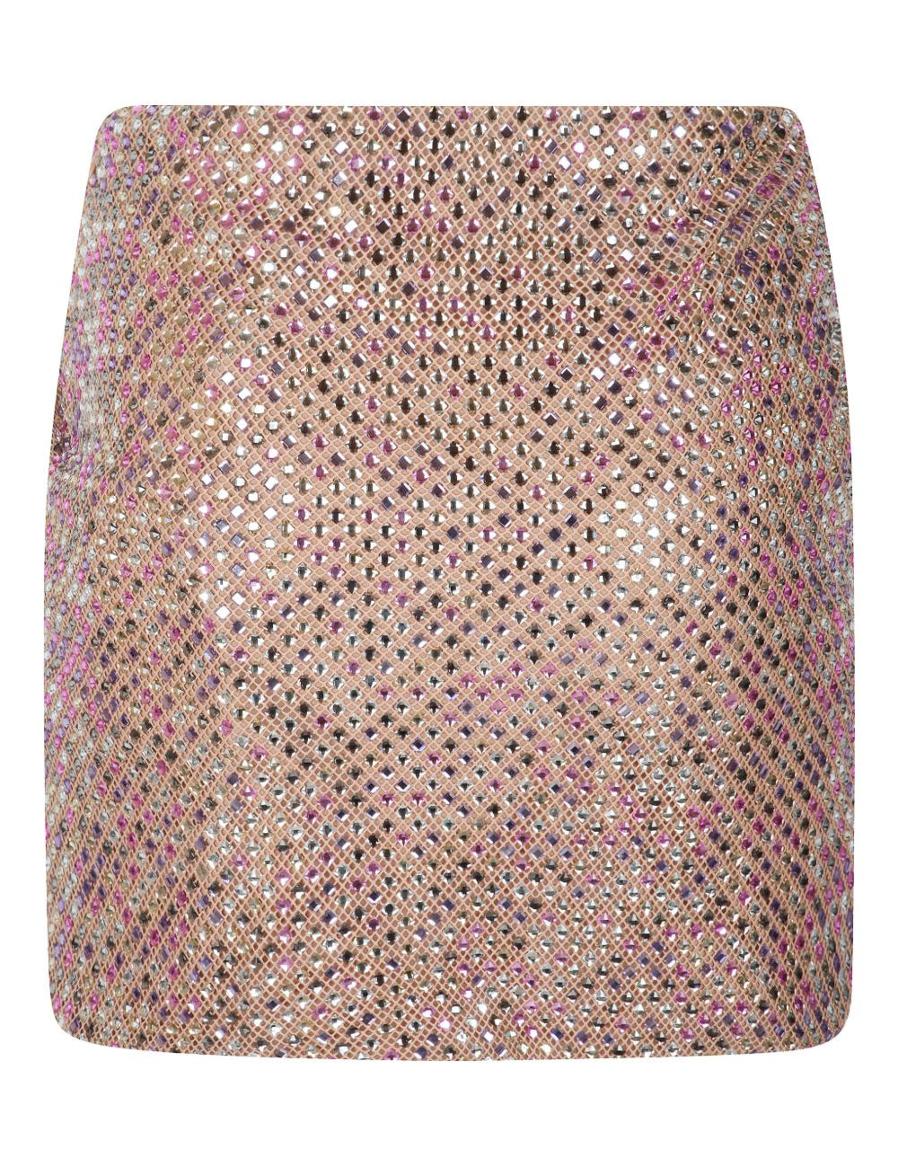 Minigonna con decorazione in rosa Self-Portrait - donna 