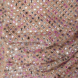 Minigonna con decorazione in rosa Self-Portrait - donna 