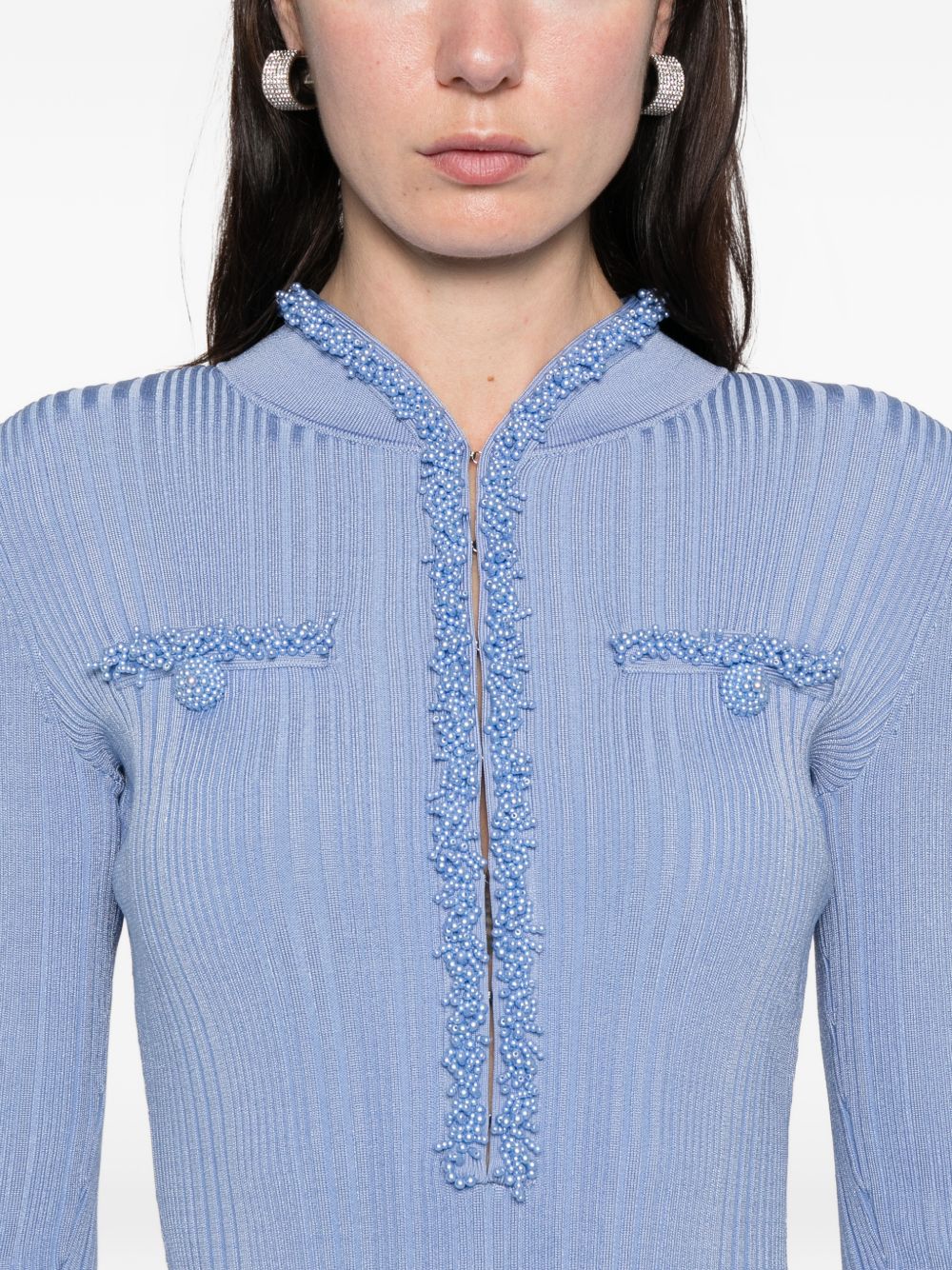 Abito corto in azzurro Self-Portrait - donna 