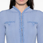 Abito corto in azzurro Self-Portrait - donna 