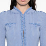 Abito corto in azzurro Self-Portrait - donna 