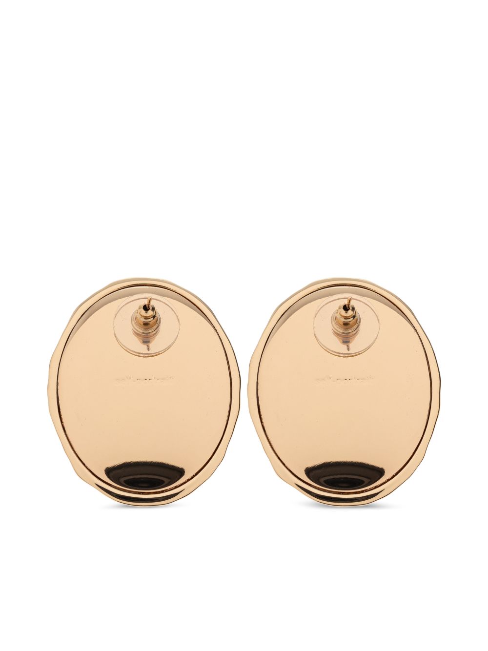 Orecchini con cristalli in oro Self-portrait - donna 