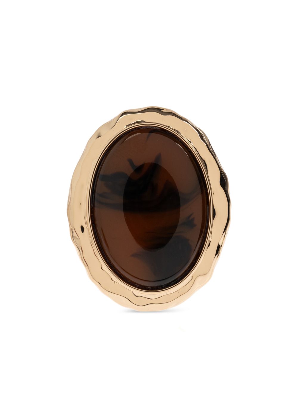 Orecchini con cristalli in oro Self-portrait - donna 