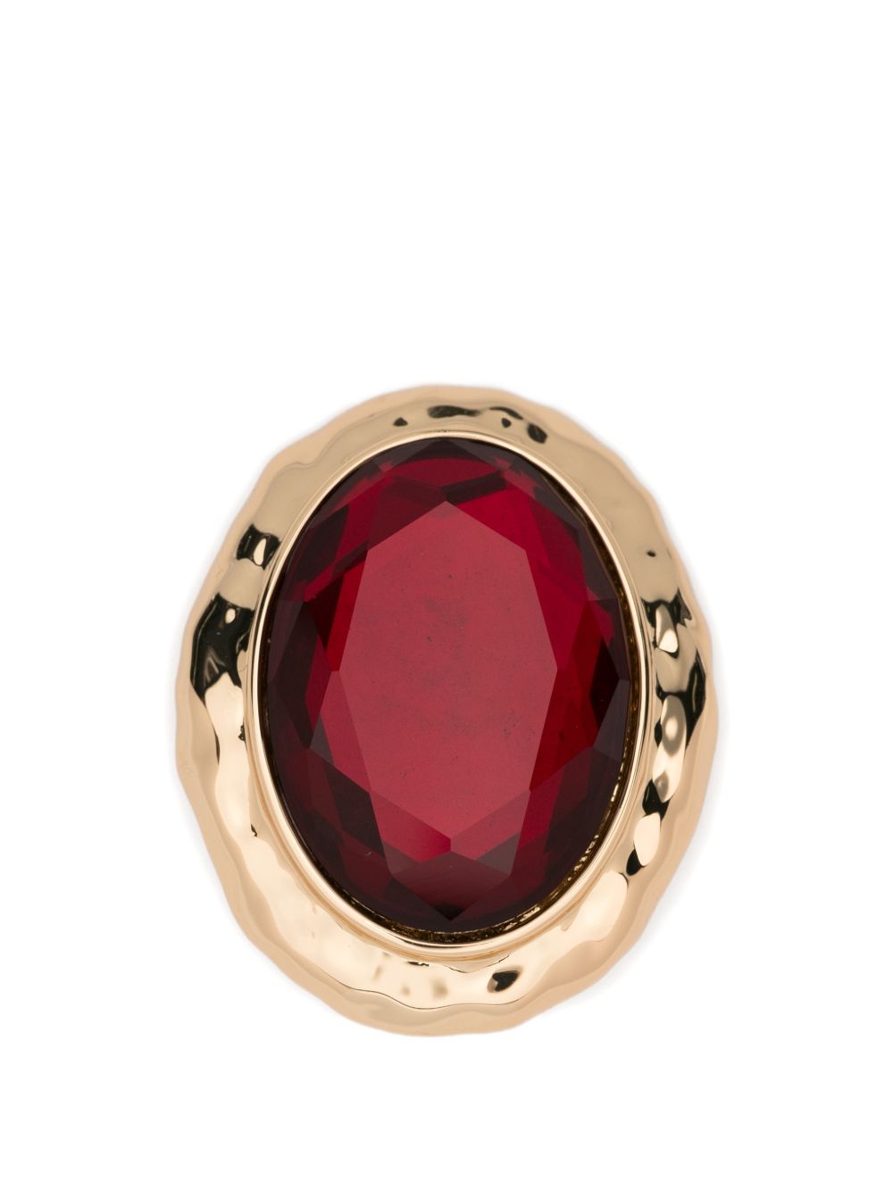 Orecchini con cristalli in rosso Self-portrait - donna 
