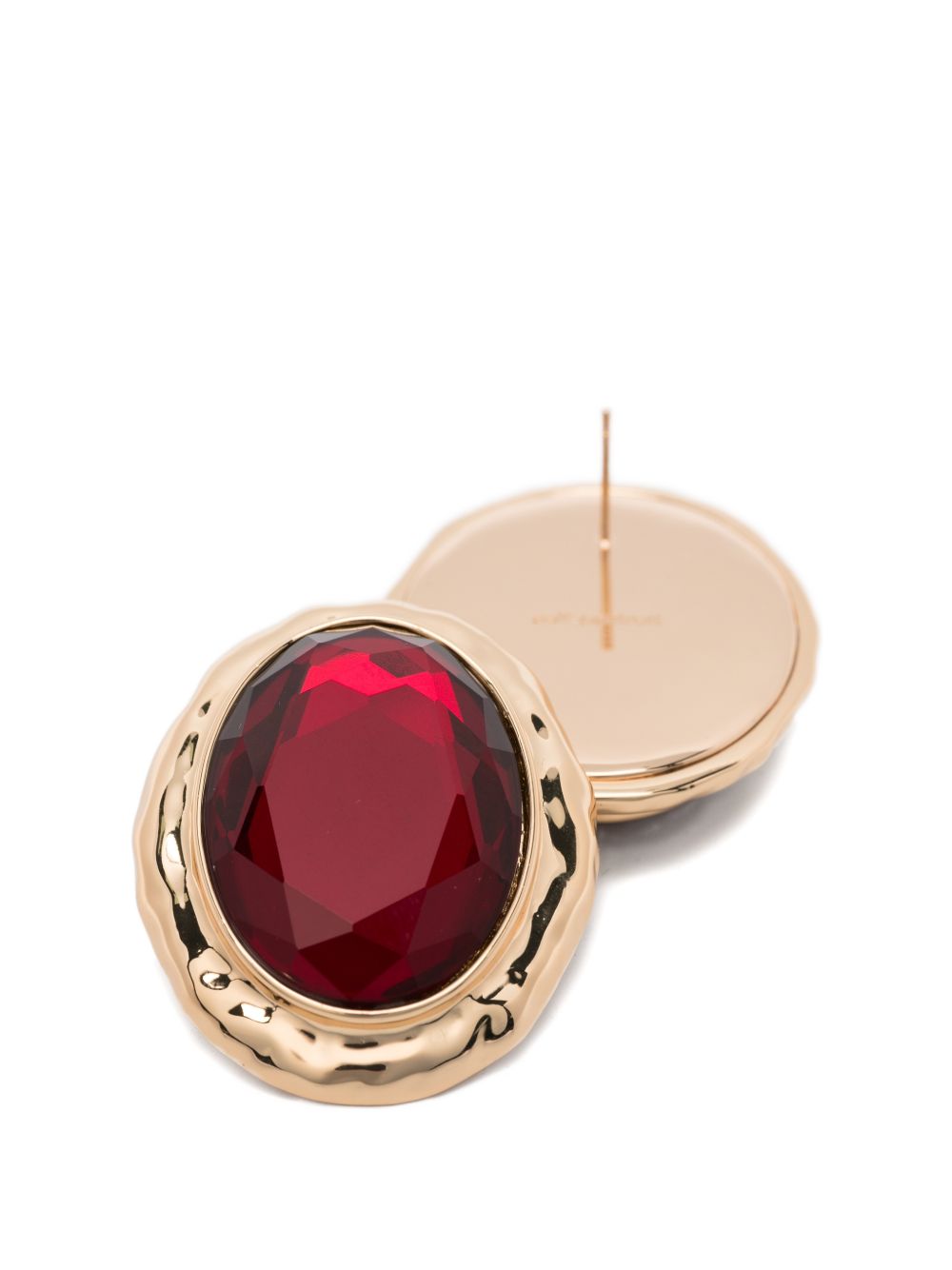 Orecchini con cristalli in rosso Self-portrait - donna 