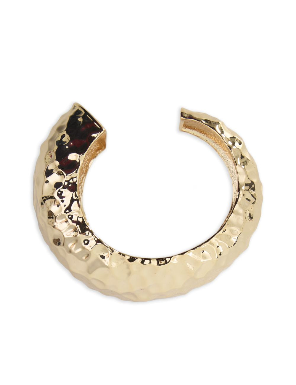 Bracciale cuff martellato in oro Self-portrait - donna 