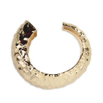 Bracciale cuff martellato in oro Self-portrait - donna 