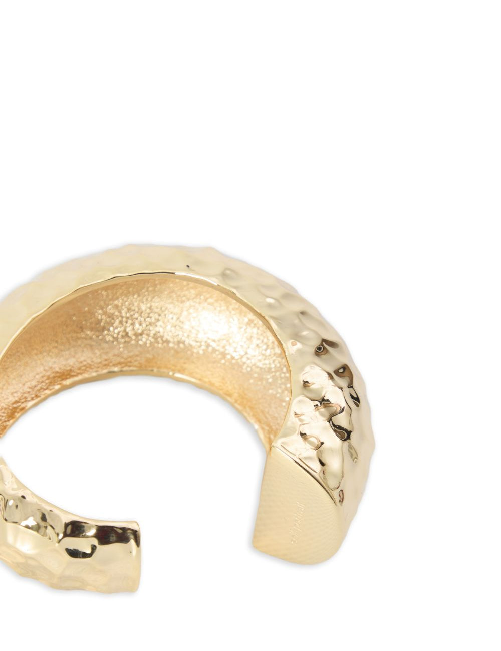 Bracciale cuff martellato in oro Self-portrait - donna 