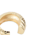 Bracciale cuff martellato in oro Self-portrait - donna 