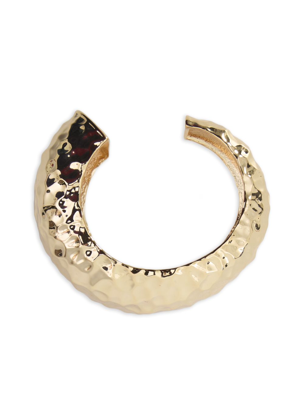 Bracciale cuff martellato in oro Self-portrait - donna 