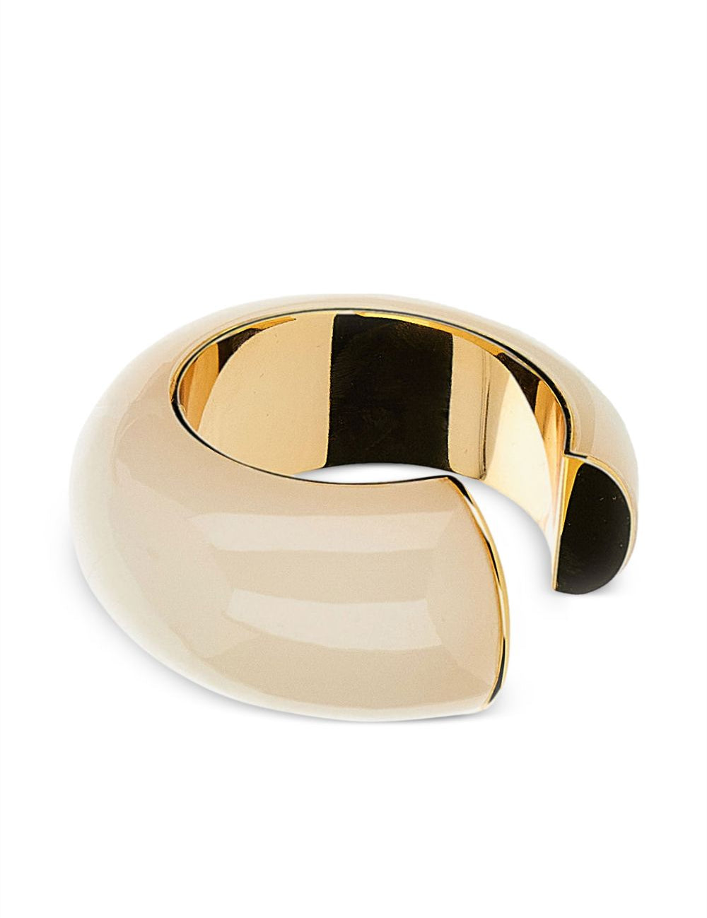 Bracciale cuff con dettaglio in resina color oro Self-portrait - donna 