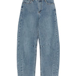 Jeans balloon con cuciture in blu Self-portrait - donna 