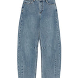 Jeans balloon con cuciture in blu Self-portrait - donna 