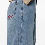 Jeans balloon con cuciture in blu Self-portrait - donna 