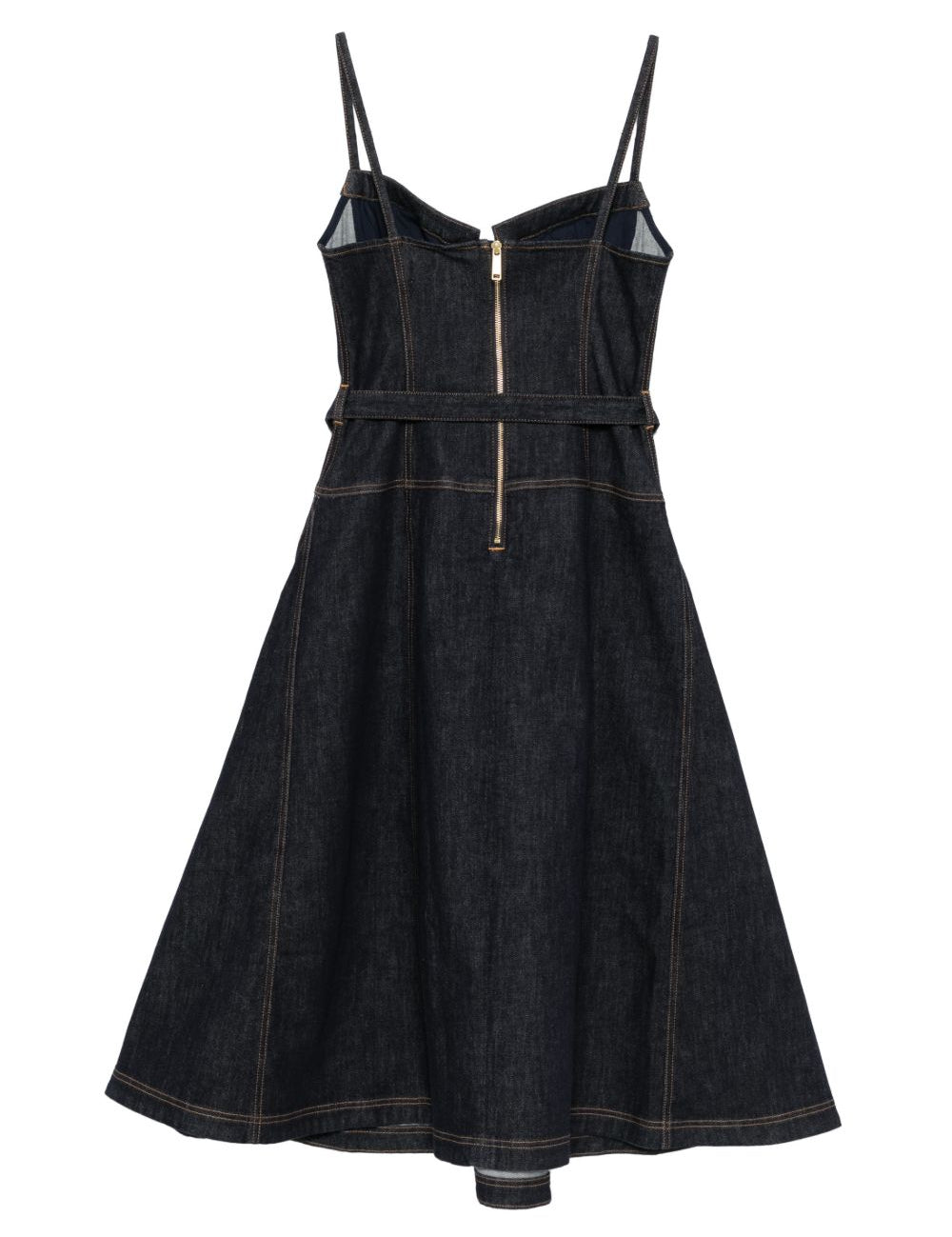 Abito midi navy Self-Portrait - donna 