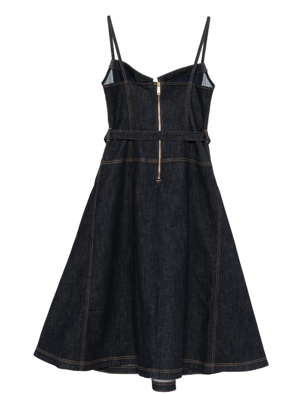 Abito midi navy Self-Portrait - donna 