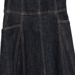 Abito midi navy Self-Portrait - donna 