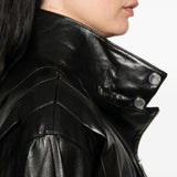 Giacca con cintura in nero Self-Portrait - donna 