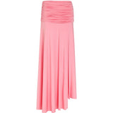 Gonna lunga arricciata in rosa Self-portrait - donna 