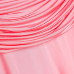 Gonna lunga arricciata in rosa Self-portrait - donna 