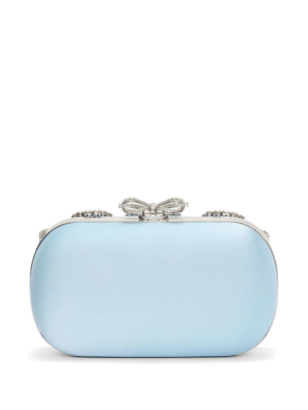 Clutch con decorazione in azzurro Self-Portrait - donna 