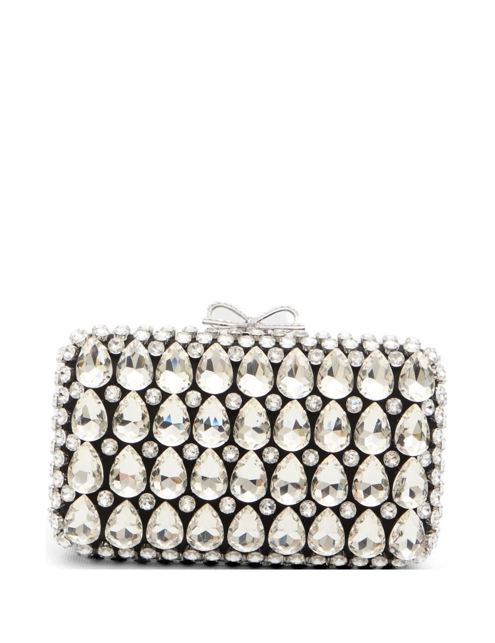 Clutch con decorazione in nero Self-Portrait - donna 