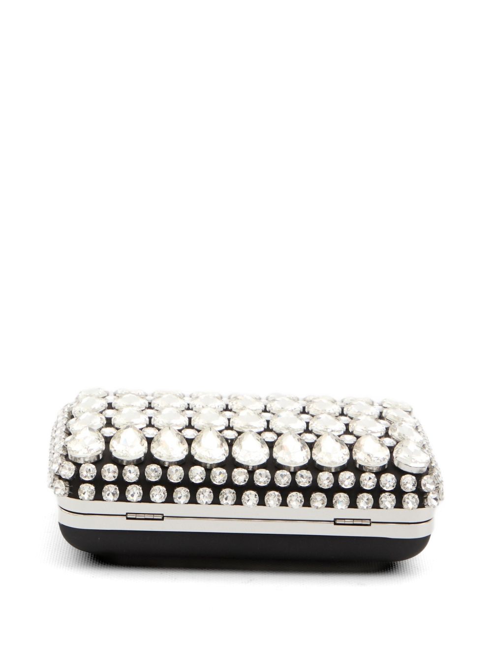 Clutch con decorazione in nero Self-Portrait - donna 