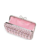 Clutch con decorazione in rosa Self-Portrait - donna 