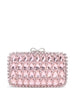 Clutch con decorazione in rosa Self-Portrait - donna