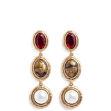 Orecchini  pendenti in oro Self-portrait - donna 