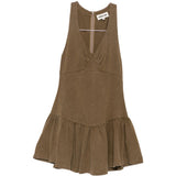 Abito con scollo a V in verde Shushu/tong - donna 