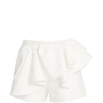 MInigonna con ruches in bianco SHUSHU/TONG - donna 