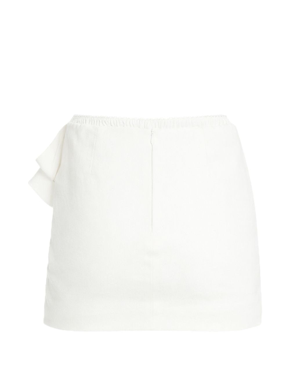 MInigonna con ruches in bianco SHUSHU/TONG - donna 