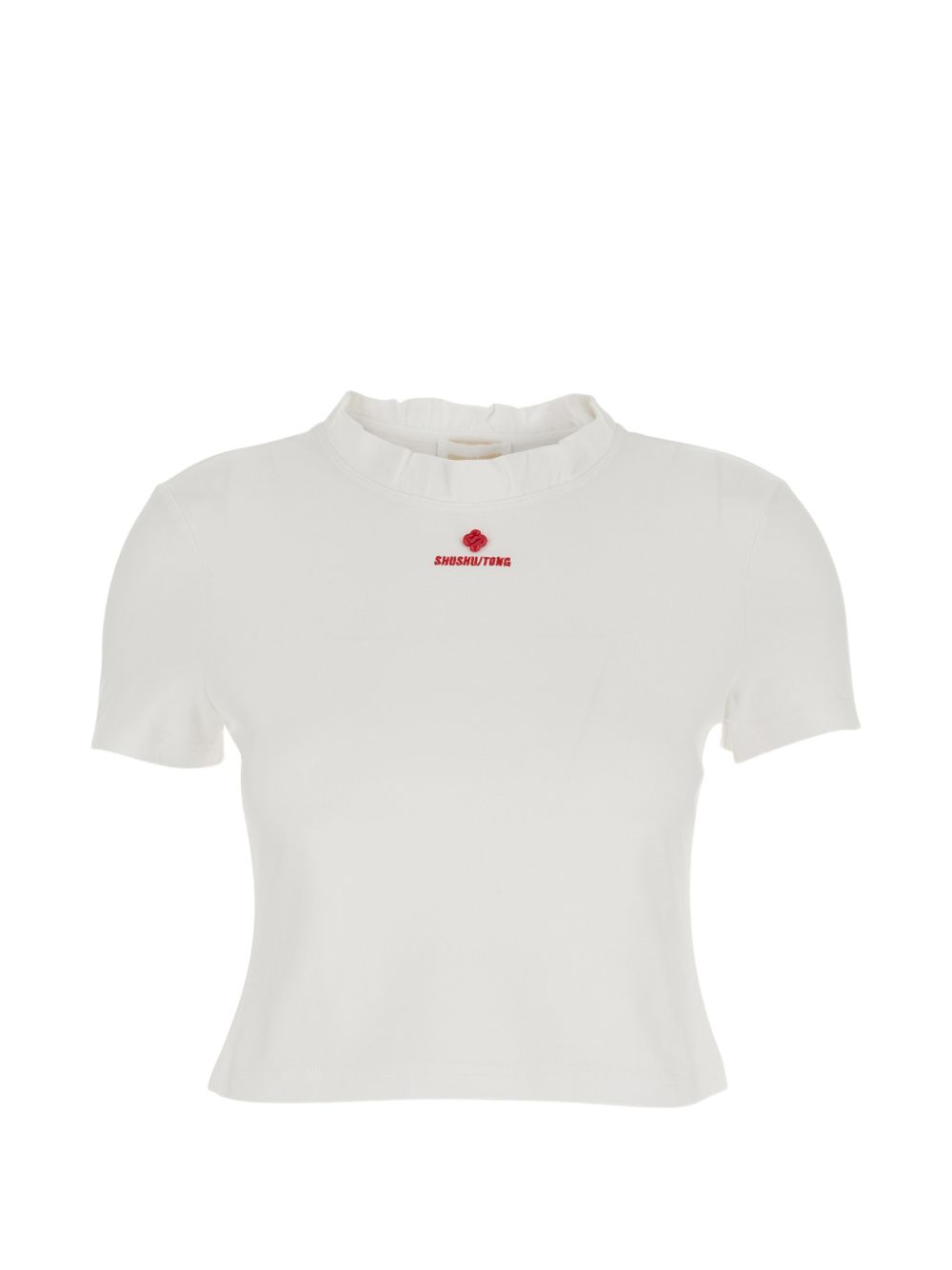 T-shirt con logo in marrone Shushu/tong - donna 