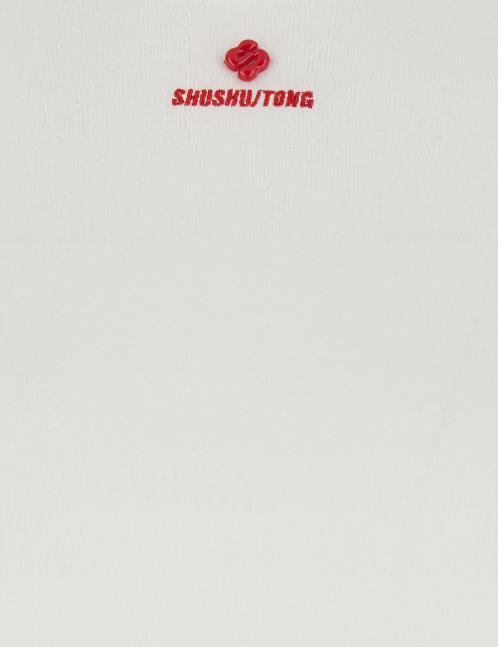 T-shirt con logo in marrone Shushu/tong - donna 