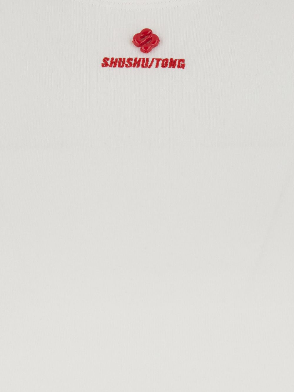 T-shirt con logo in marrone Shushu/tong - donna 