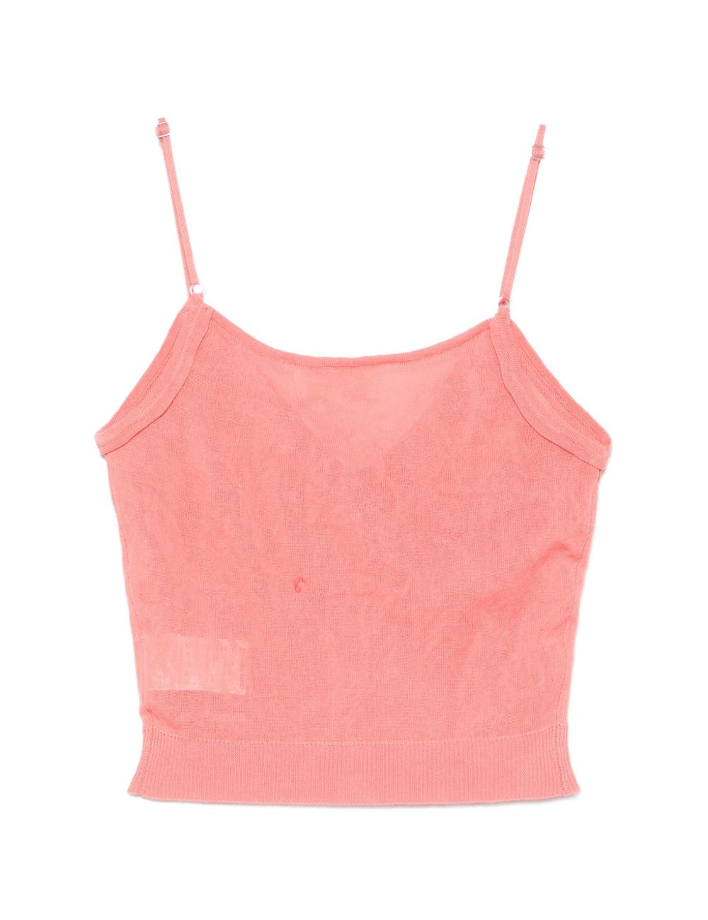 Canotta in maglia con dettaglio a fiocco in rosa Shushu/tong - donna 
