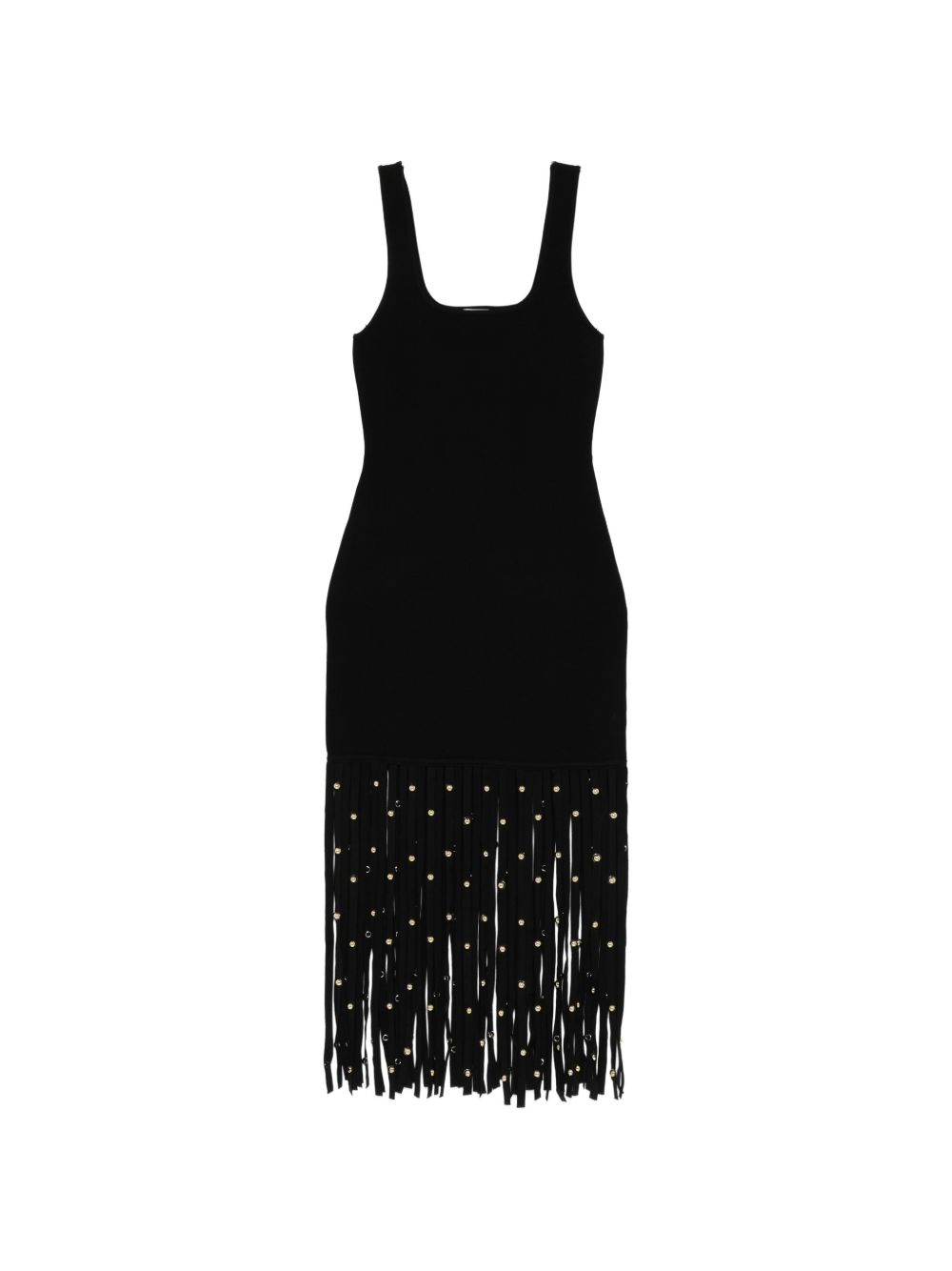 Abito con frange in nero Simkhai - donna 