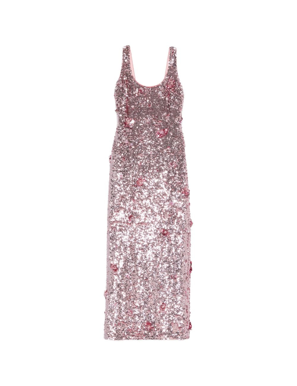 Abito lungo in paillettes in viola Simkhai - donna 