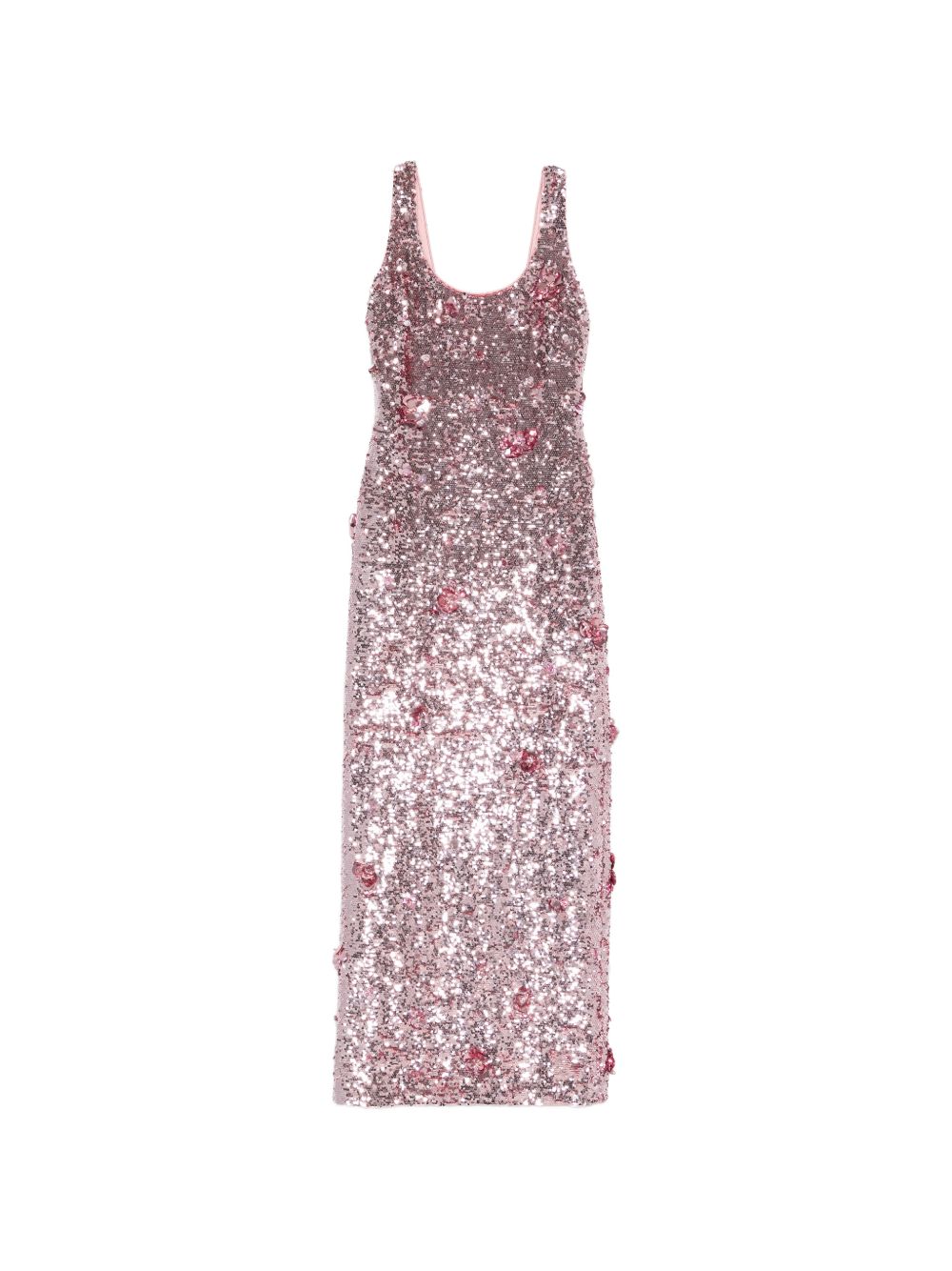 Abito lungo in paillettes in viola Simkhai - donna 
