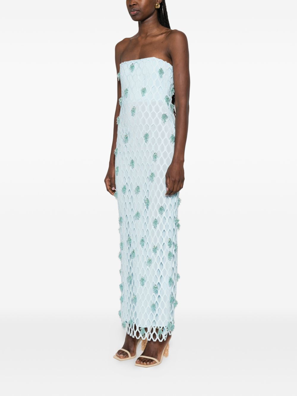 Abito lungo Iridessa in azzurro Simkhai - donna 