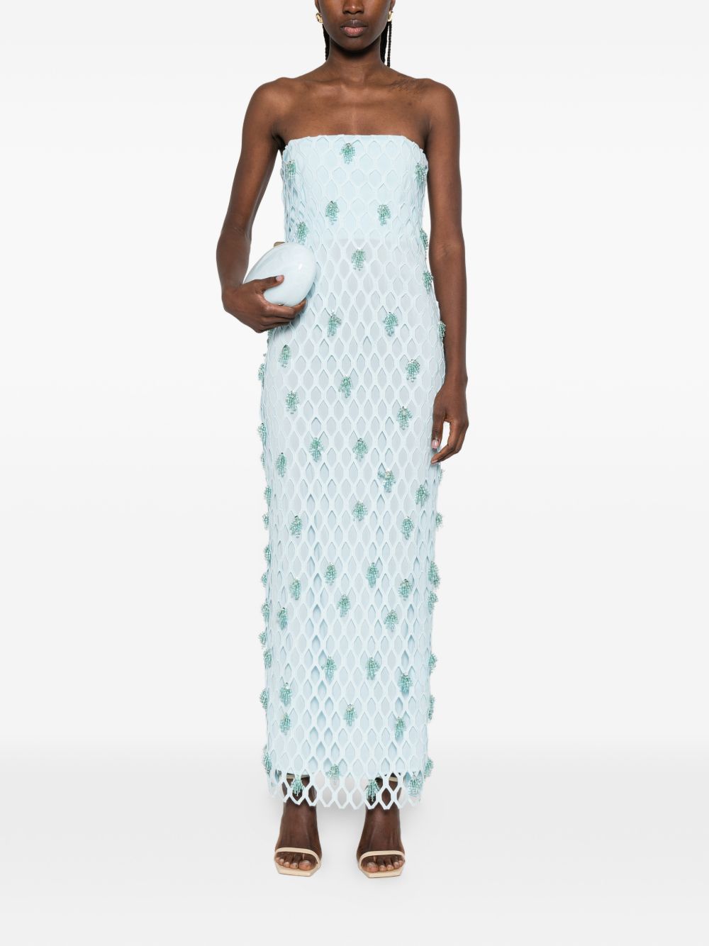Abito lungo Iridessa in azzurro Simkhai - donna 