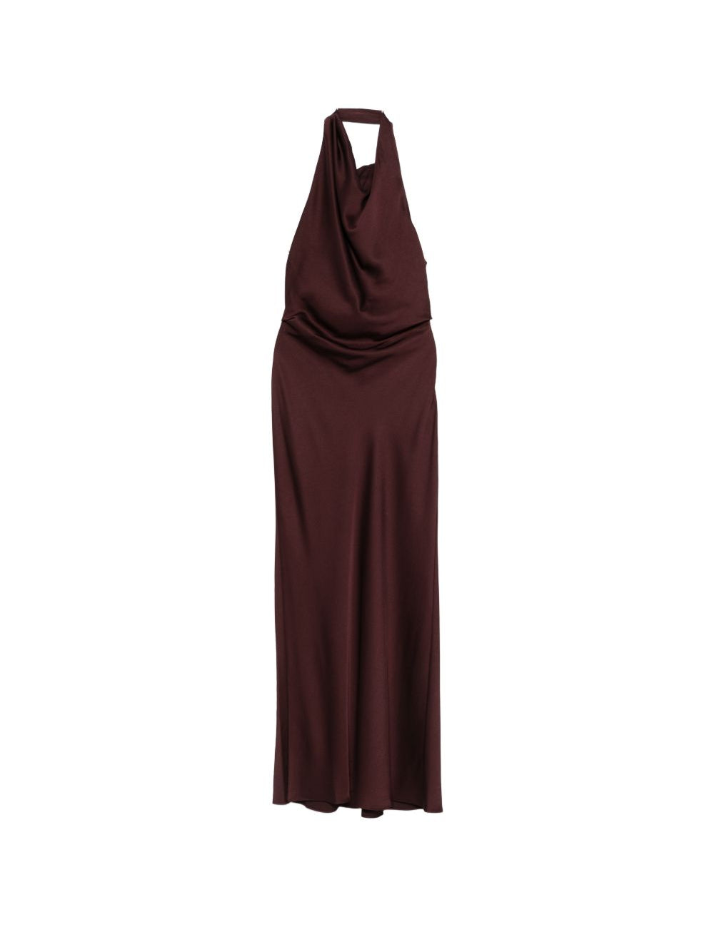 Abito con scollo all'americana in bordeaux Simkhai - donna 