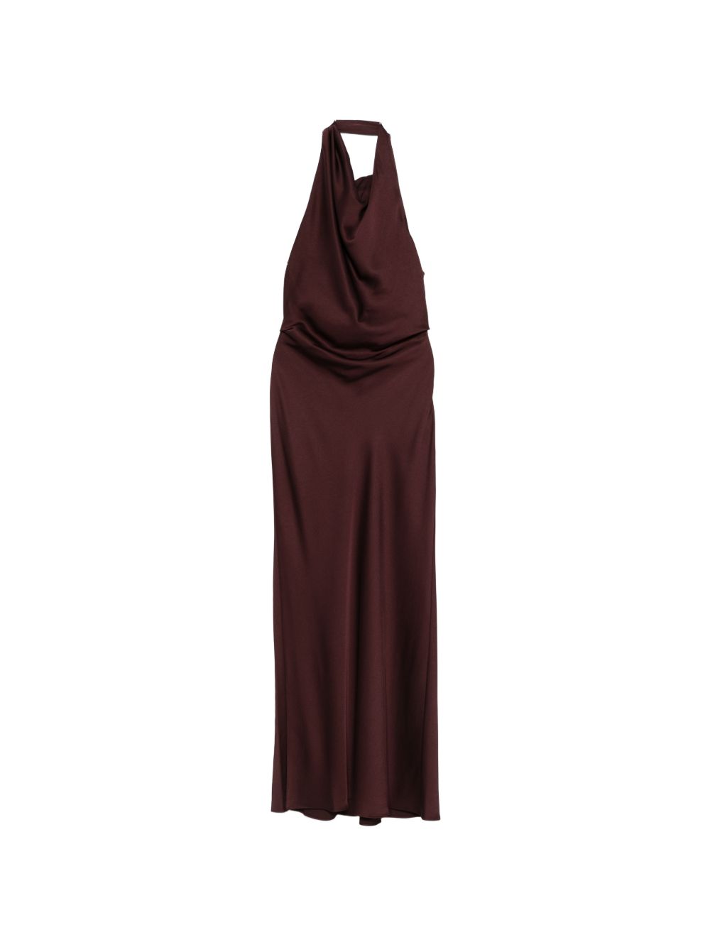 Abito con scollo all'americana in bordeaux Simkhai - donna 