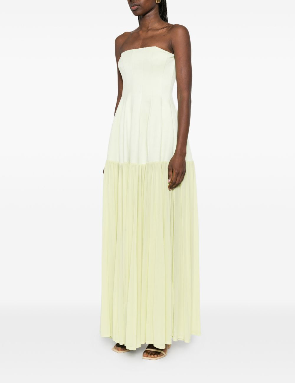 Abito maxi Sandrine in giallo Simkhai - donna 