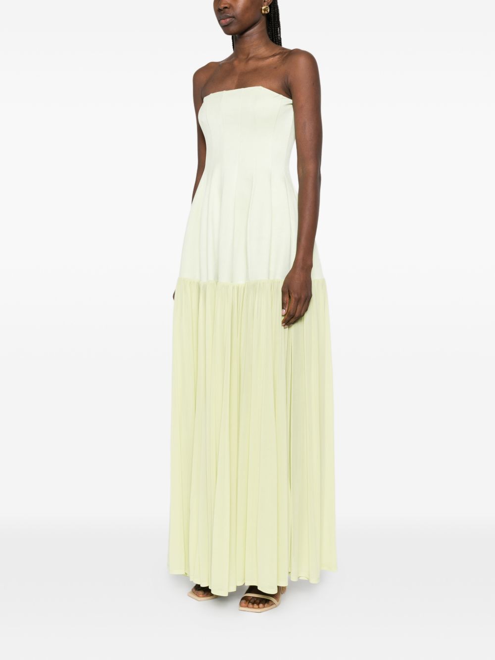 Abito maxi Sandrine in giallo Simkhai - donna 